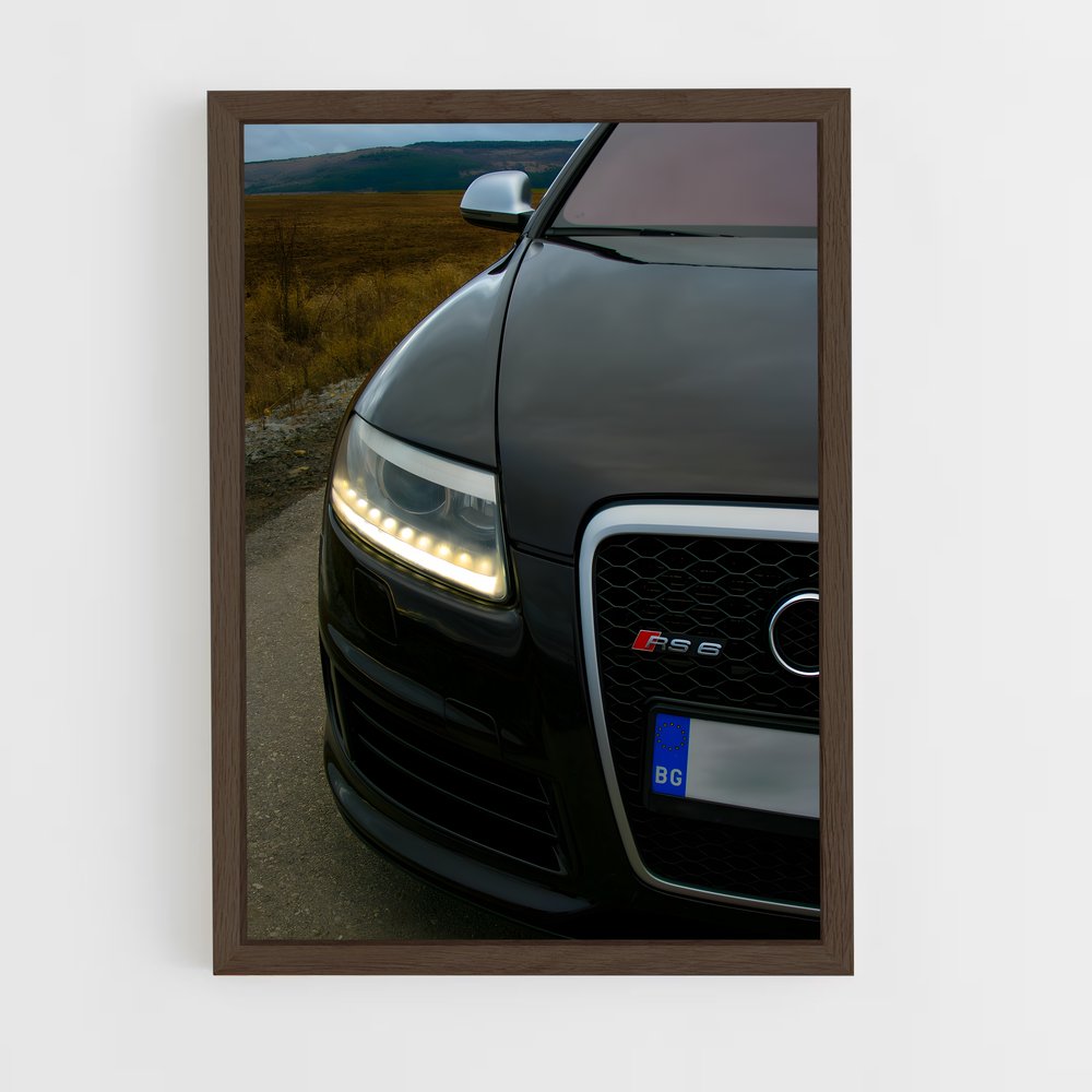 Poster Black Phantom – affiche Audi (vue 5)